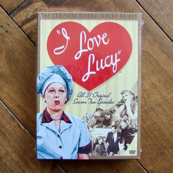 I Love Lucy DVD Set All 31 Original Season Two Episodes BRAND NEW SEALED NWT - Picture 1 of 5